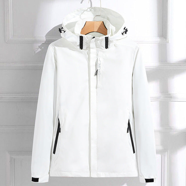 Krohn-e | Damen Frühjahr Leicht Winddicht Regenjacke