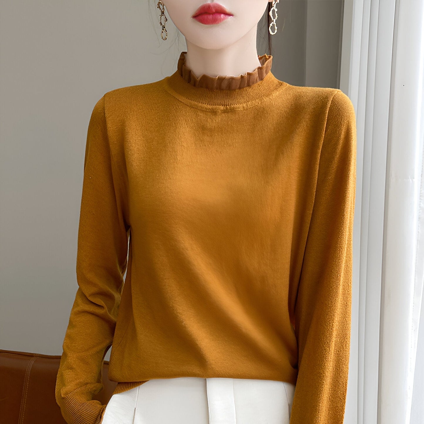 Eleonora Damen Kaschmirpullover für den Winter