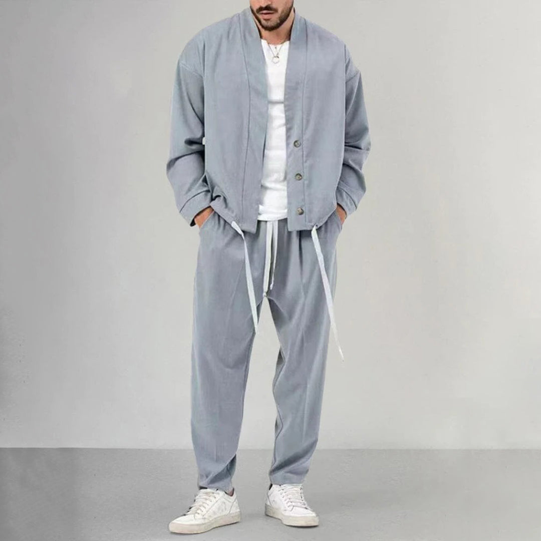 Männerweste und -hose