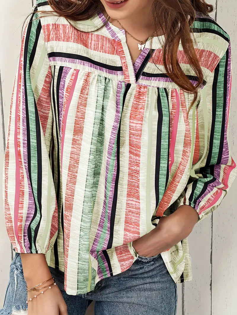 Rianne Bluse: Perfekte gestreifte Sommerbluse