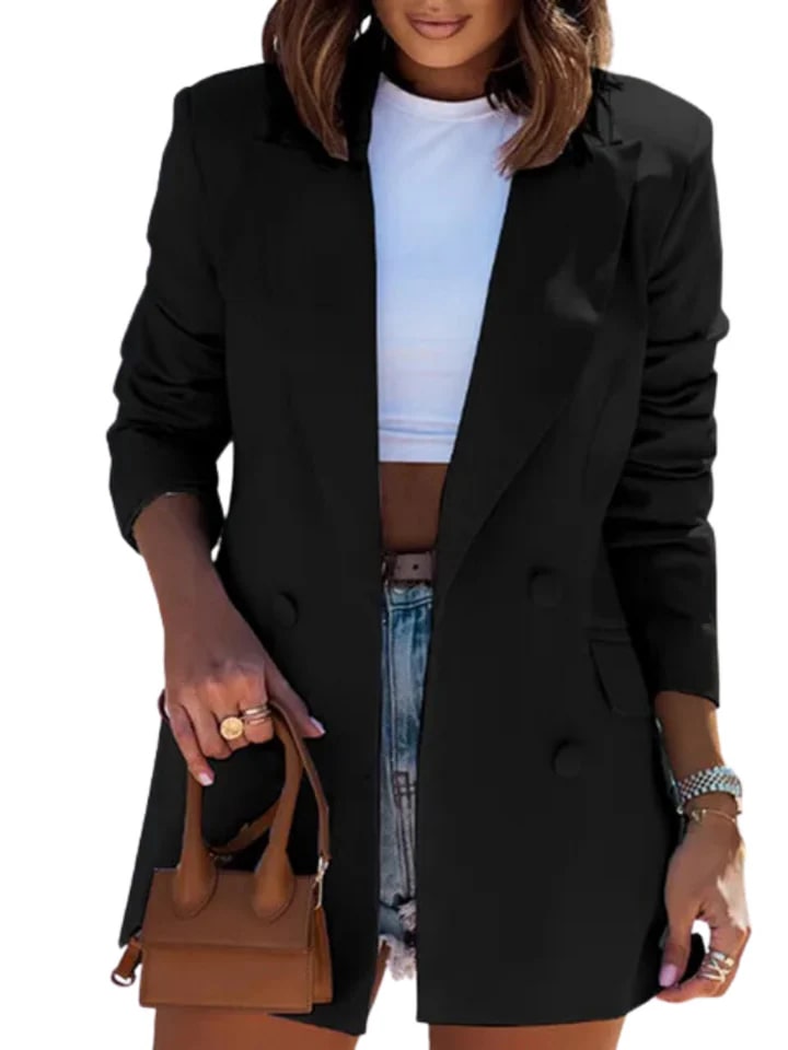 Krohn-e | Langer Blazer für Damen