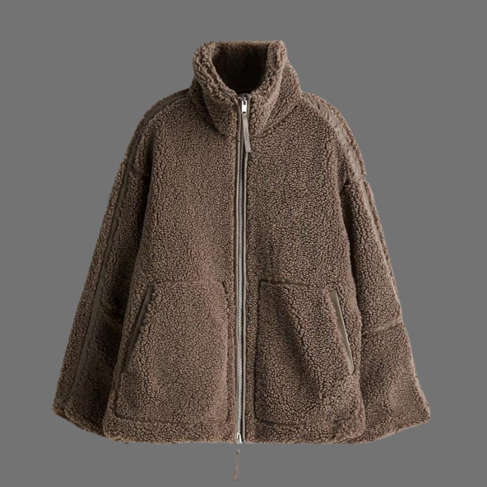 Schapenwollen jas van Liv