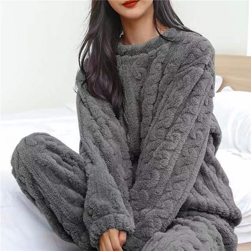 Damen-Fleece-Pyjama Patricia