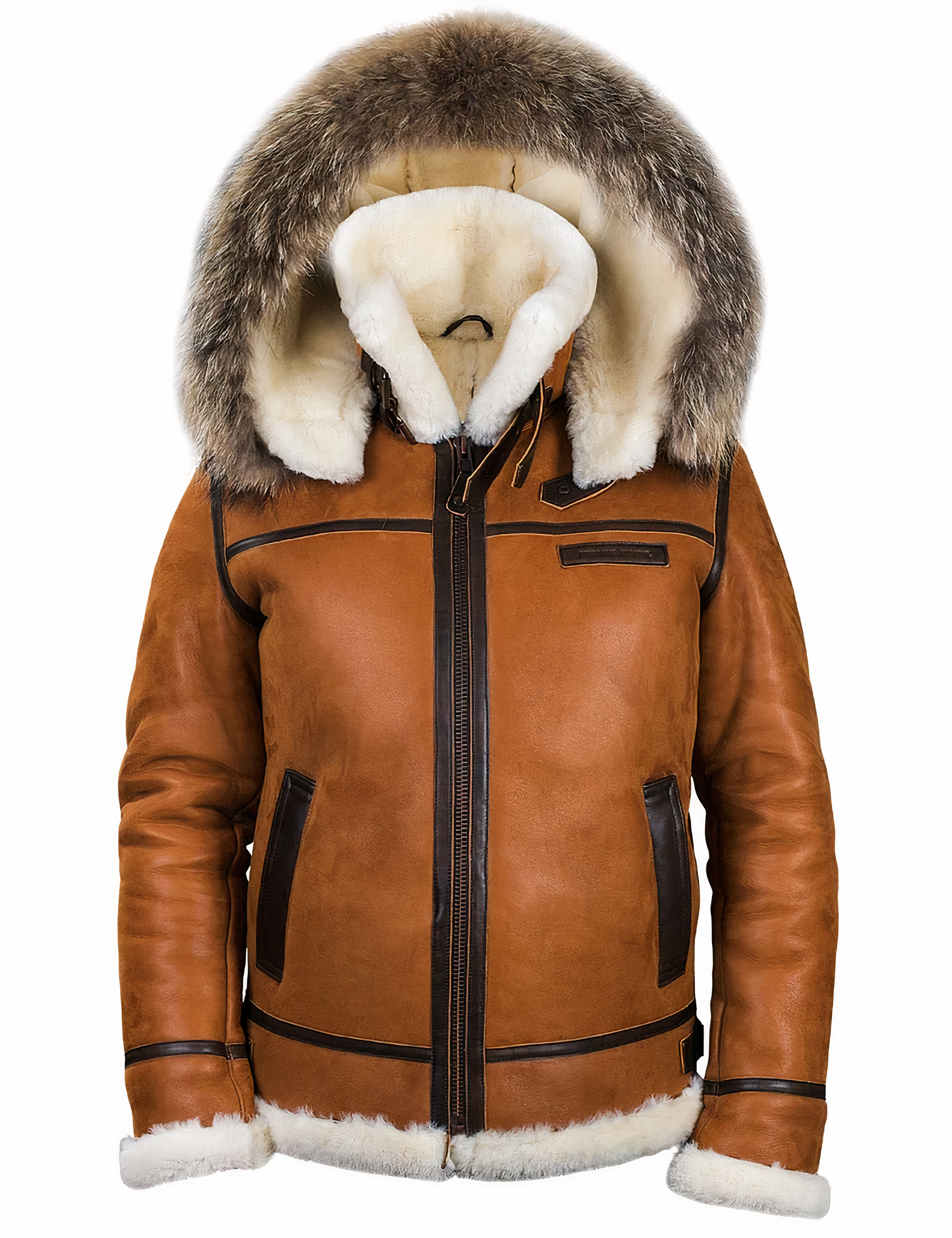Krohn-e | Leder-Winterjacke