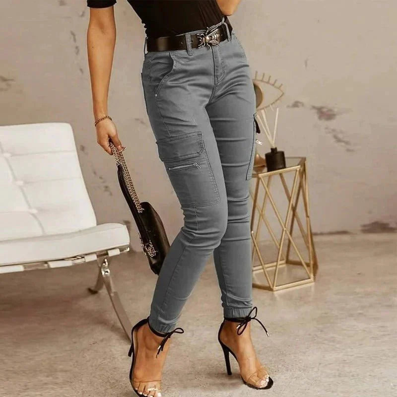 Damen Cargohose mit Knöchelbund - Malti