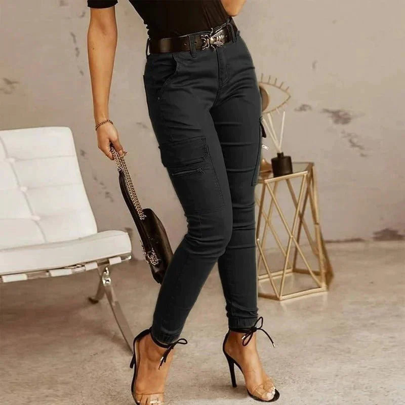 Damen Cargohose mit Knöchelbund - Malti