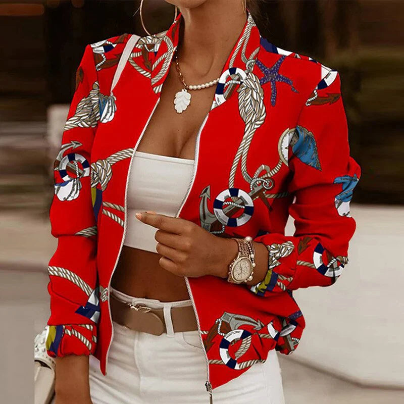 Marina: Damenjacke im Vintage-Stil