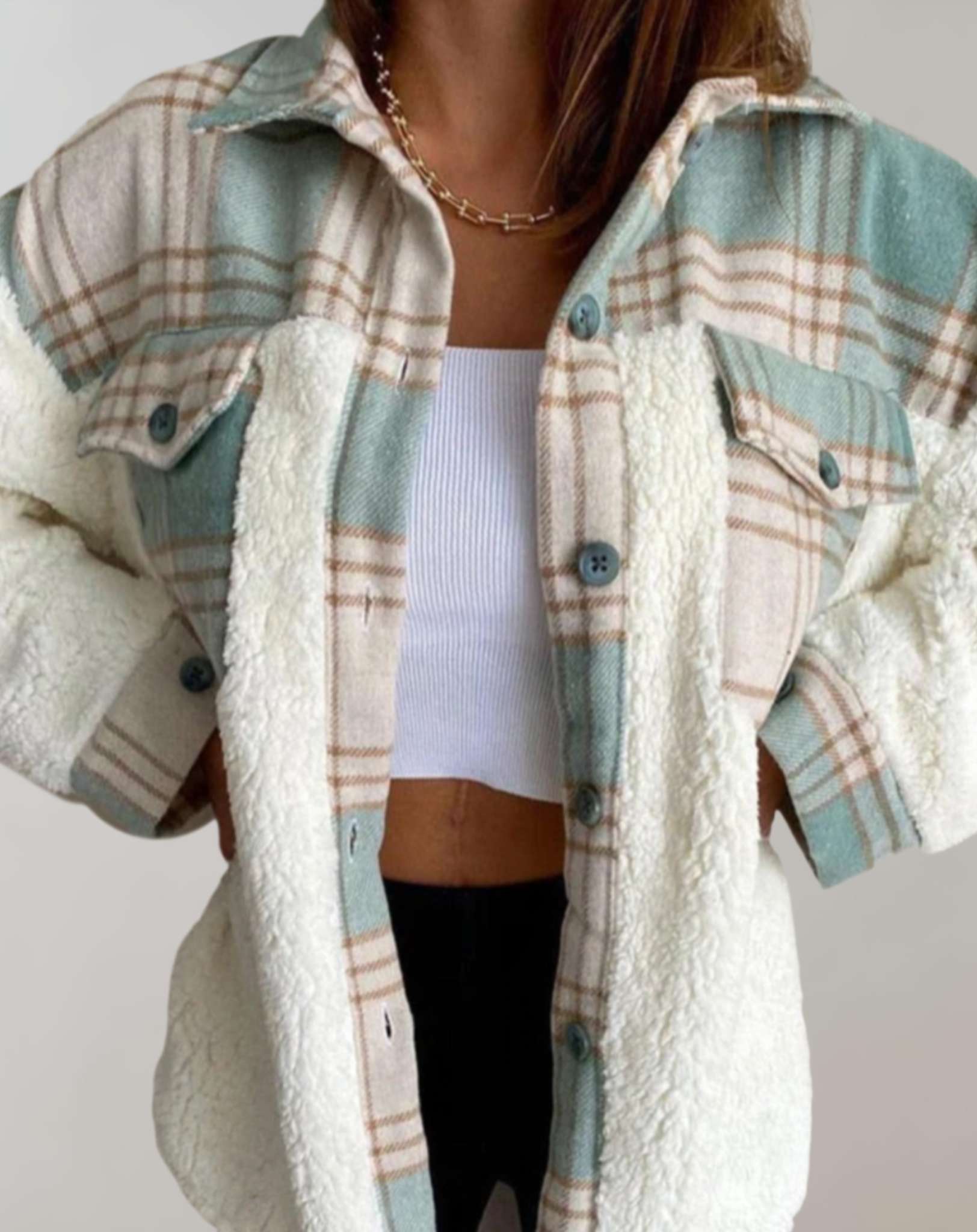 Stylishe warme Damenjacke Joslyn