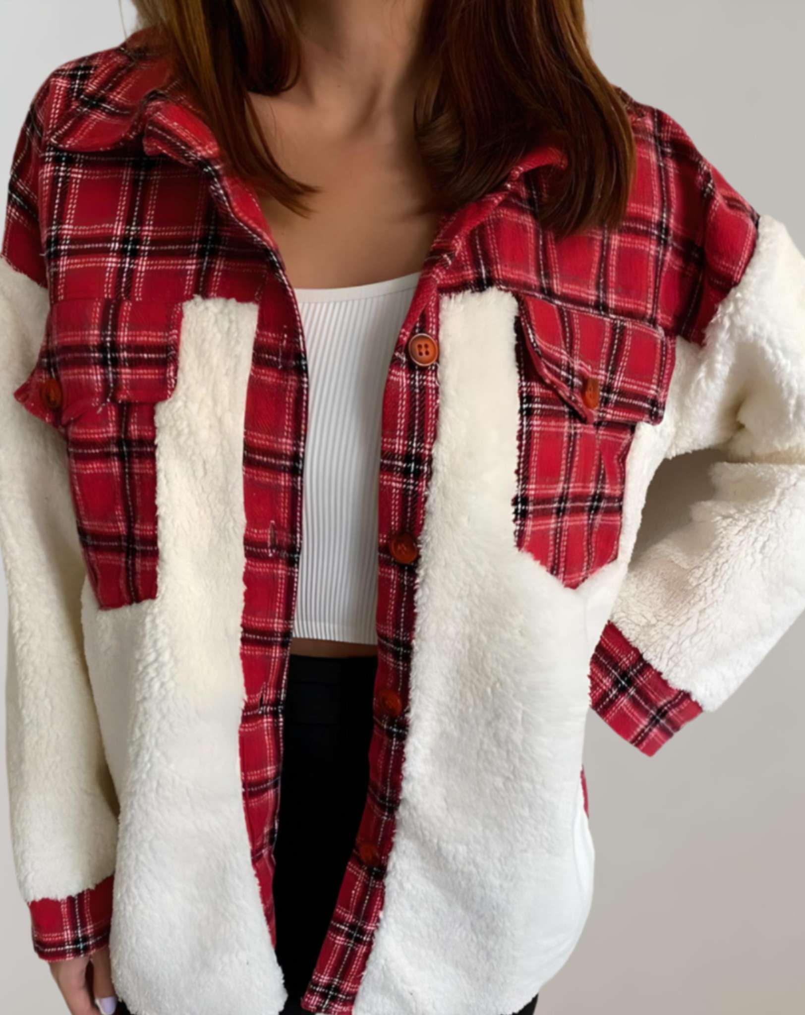 Stylishe warme Damenjacke Joslyn