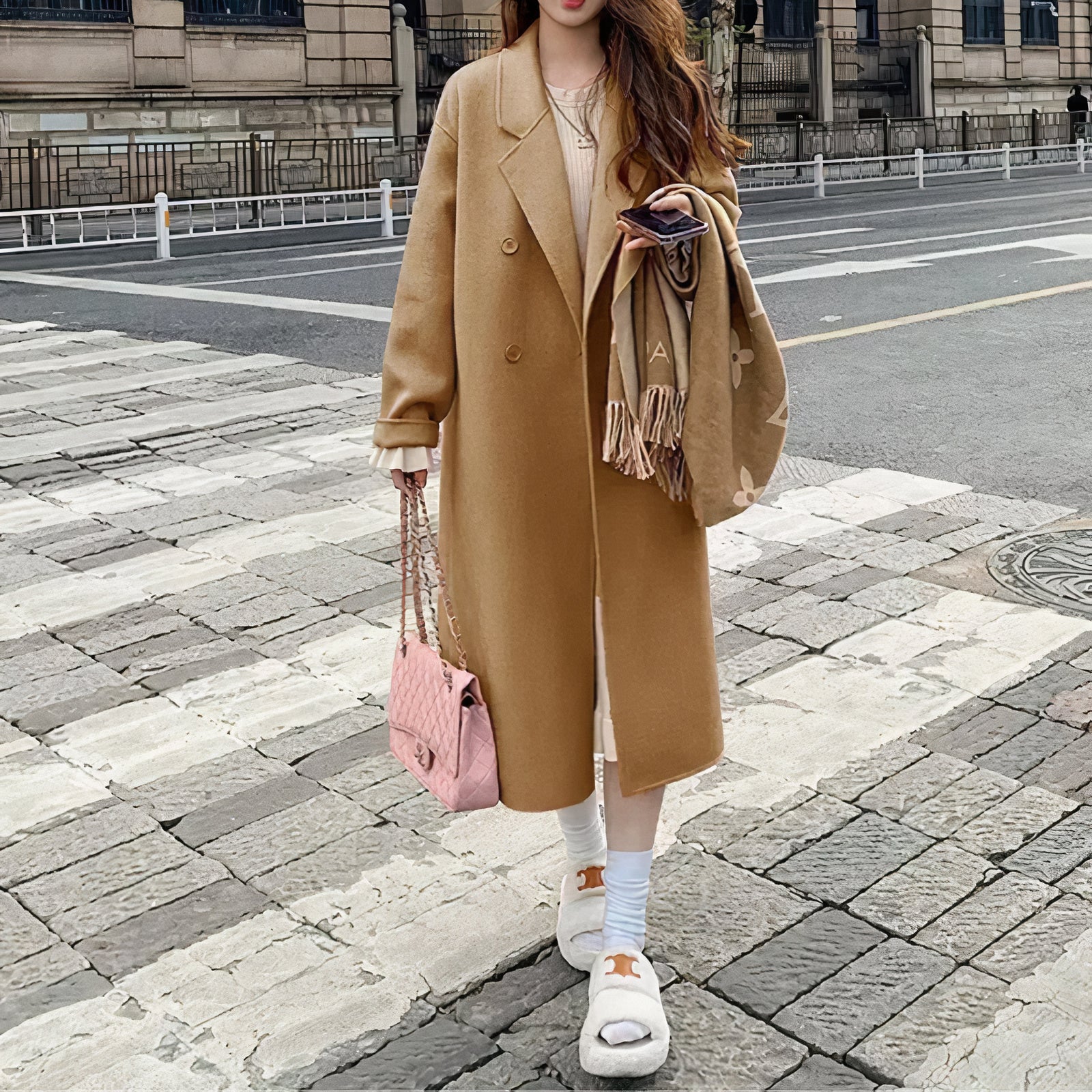 Damen-Manteljacke Matilde im Casual-Stil