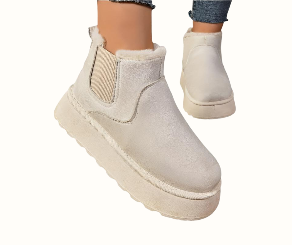 KROHN-E Damen Winterstiefel Isoliert Wasserdicht Warm