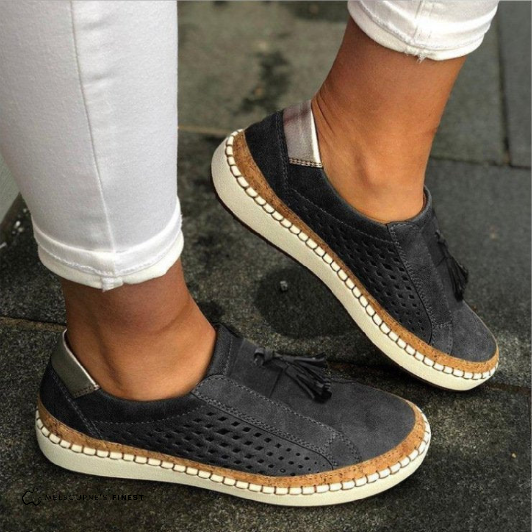 Damen-Slip-On-Sneaker Verona mit Atmungsaktivität