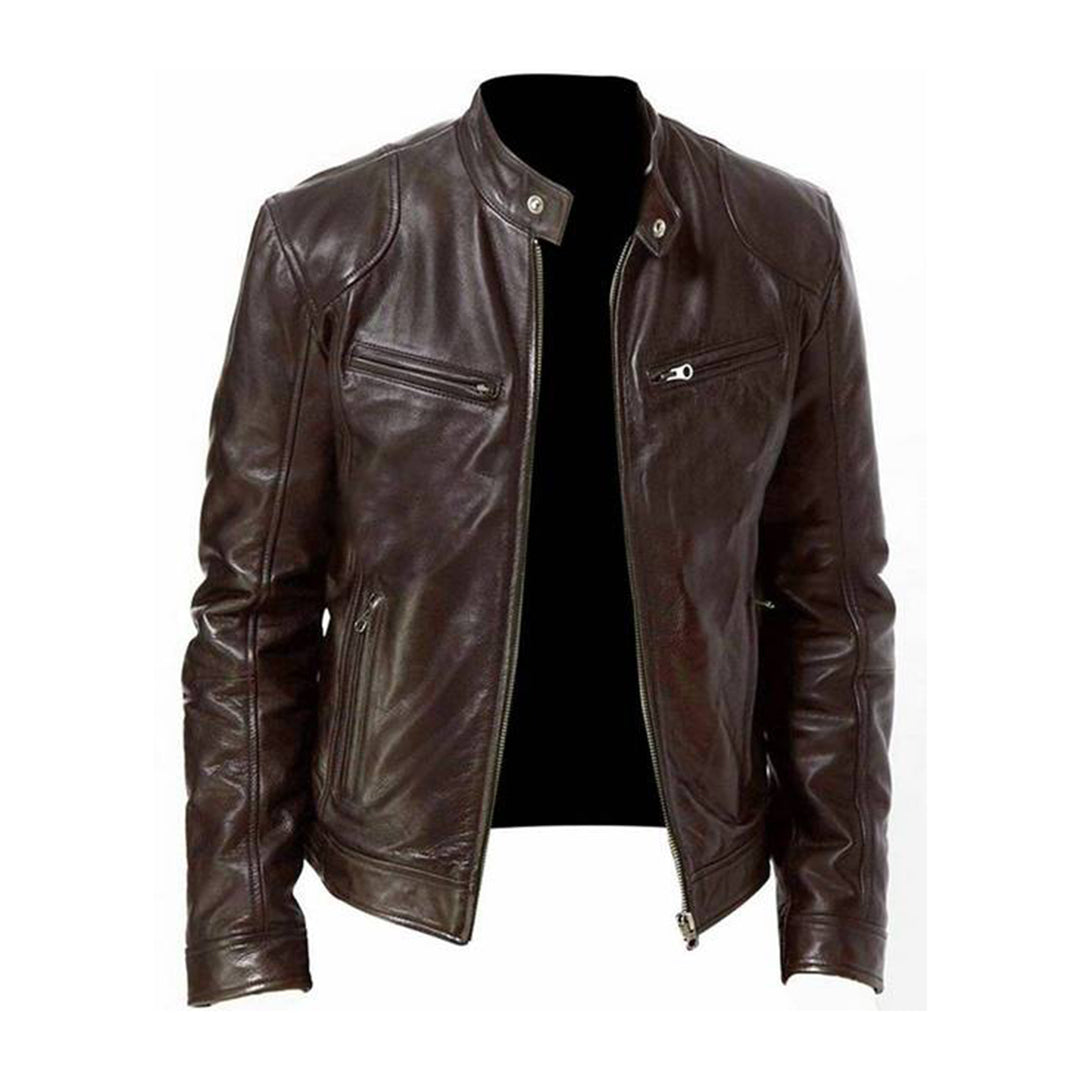 Krohn-e | Elegante Lederjacke Herren