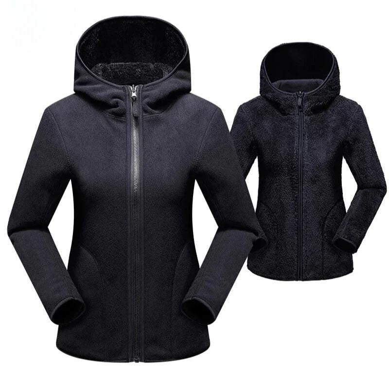 Krohn-e | Warme Doppelseitige Fleecejacke