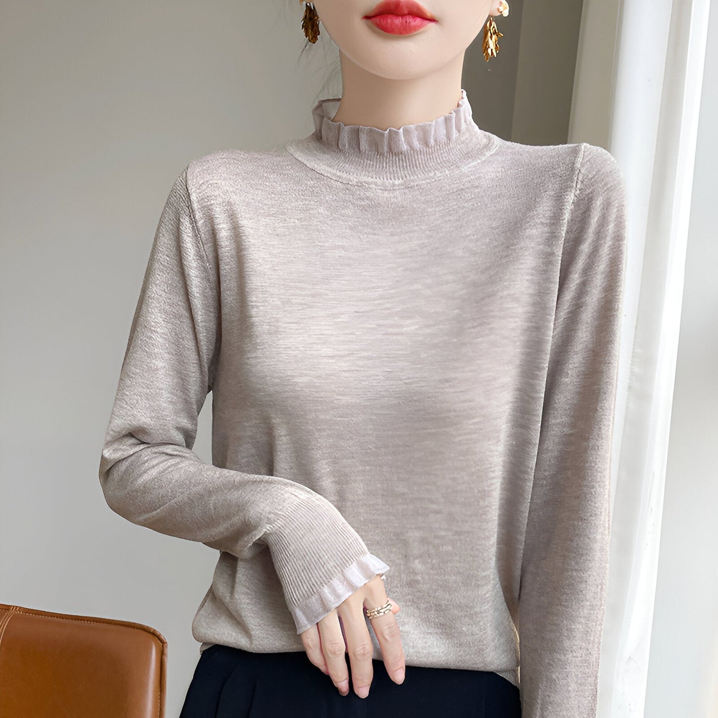 Eleonora Damen Kaschmirpullover für den Winter