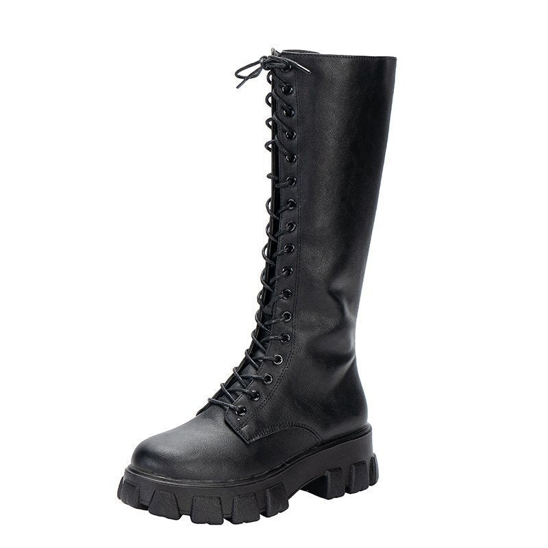 Krohn-e | Stilvolle kniehohe Stiefel für Damen