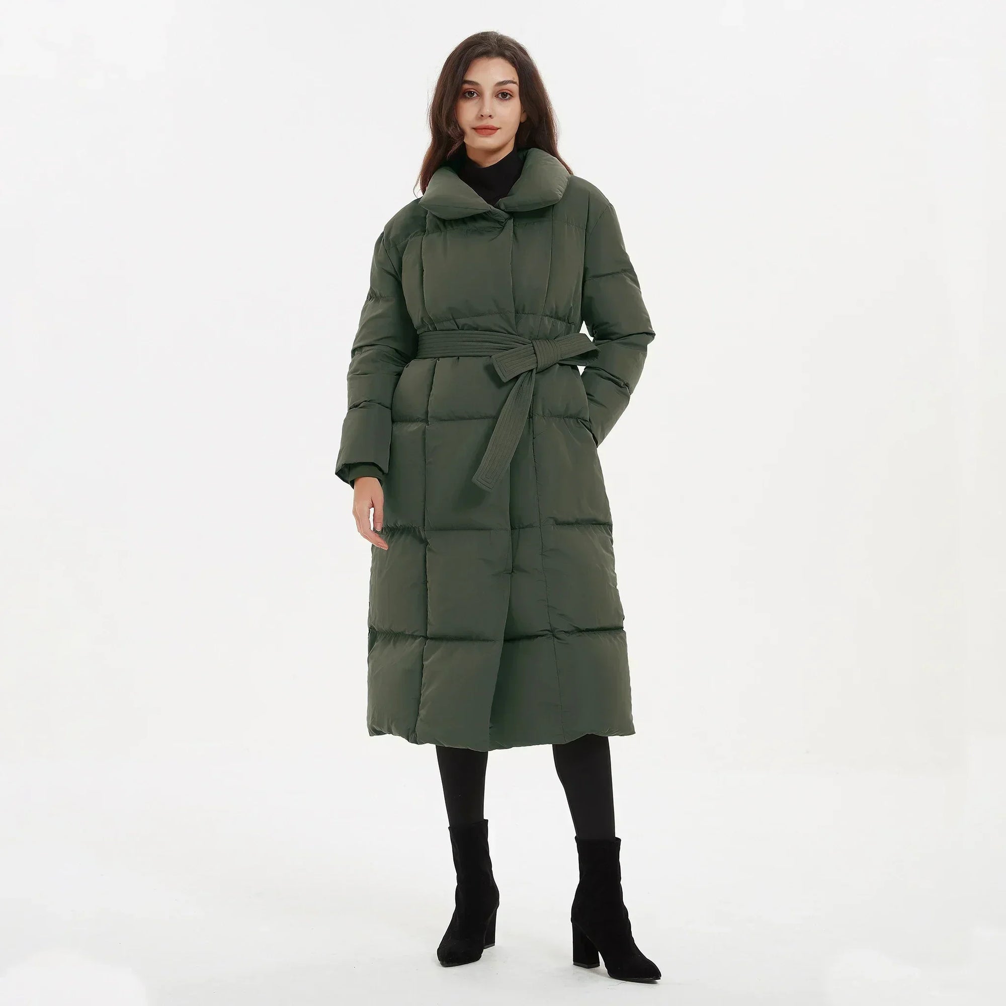 Krohn-e | Elegante Jacke mit Gürtel