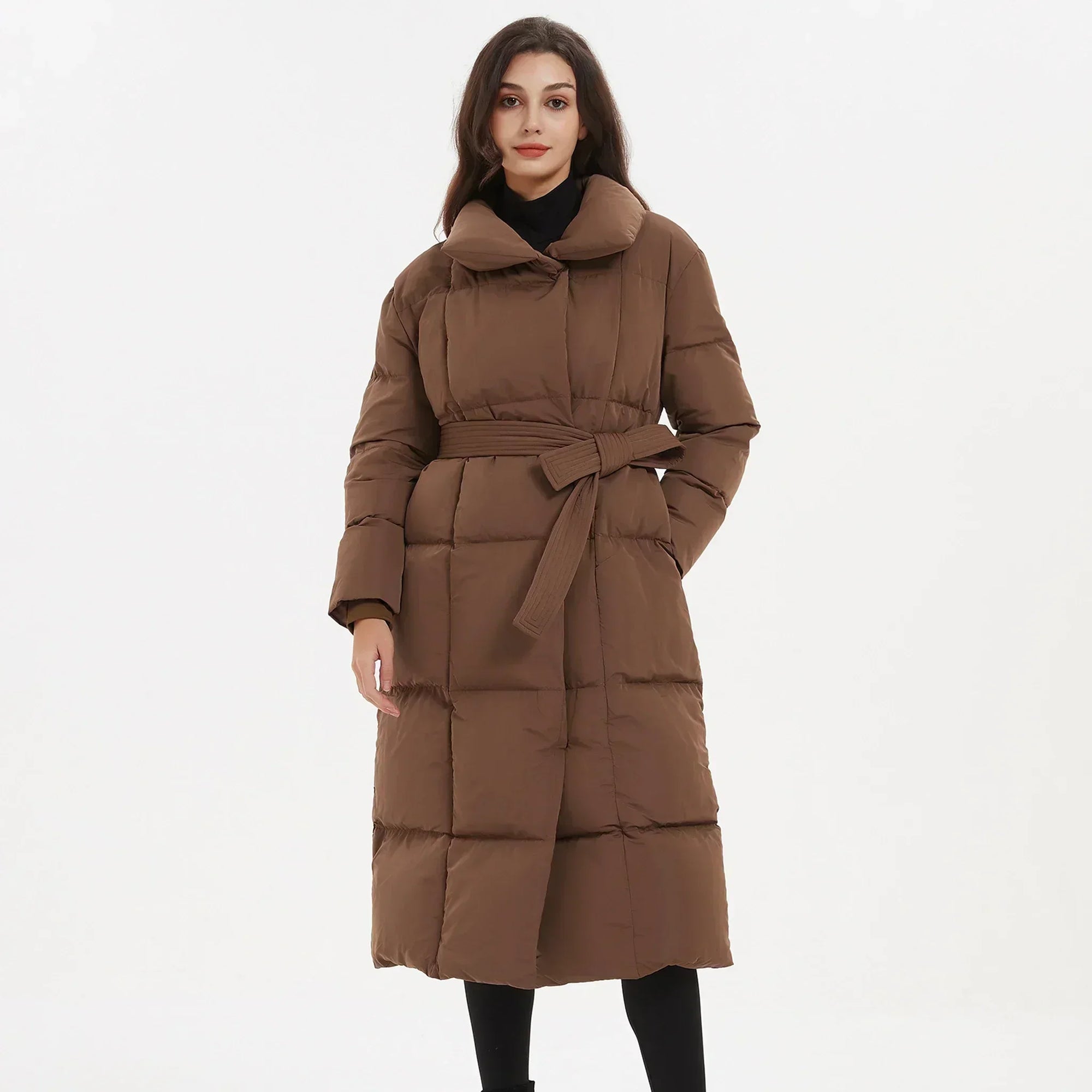 Krohn-e | Elegante Jacke mit Gürtel