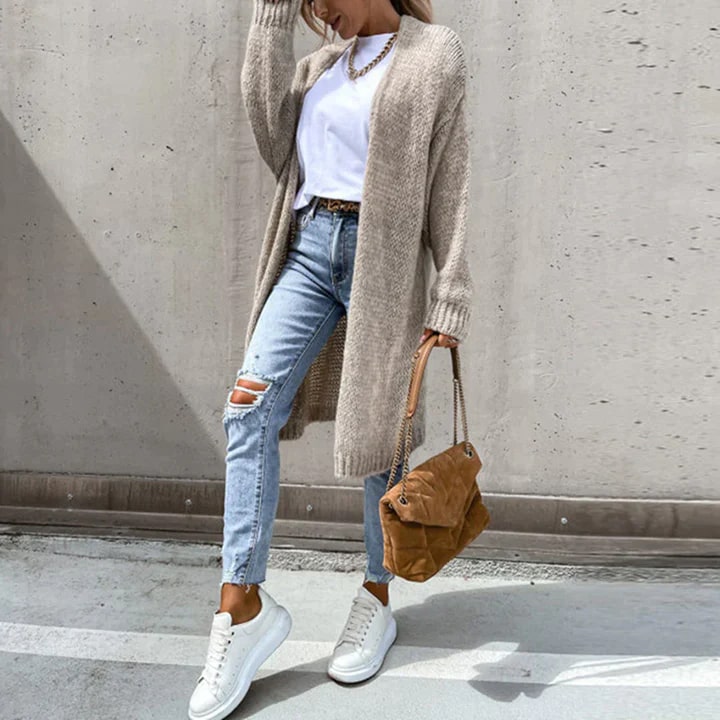 Krohn-e | Langer Strickcardigan
