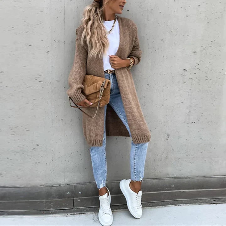 Krohn-e | Langer Strickcardigan
