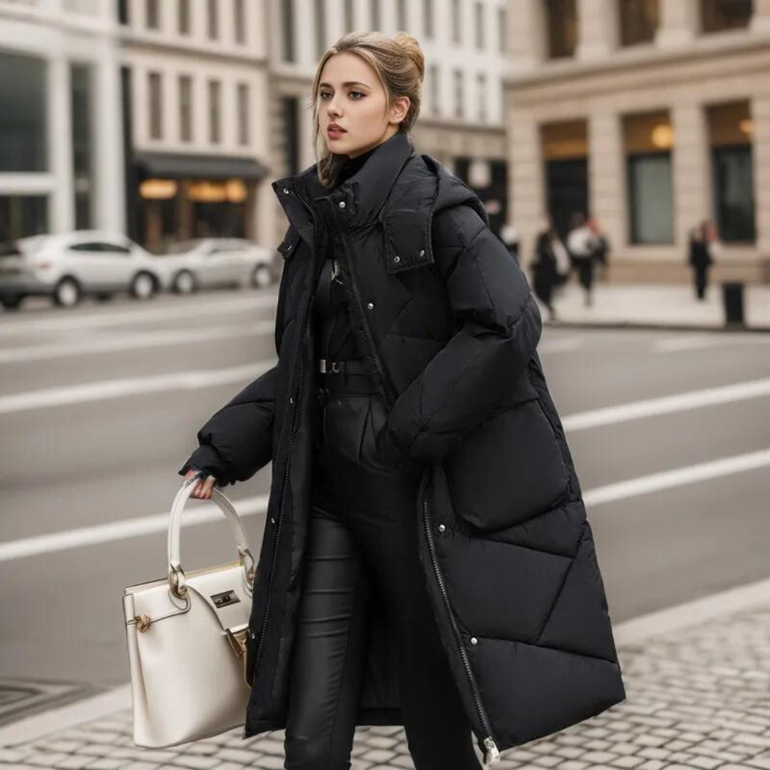 Krohn-e | Lange, warme Fleecejacke