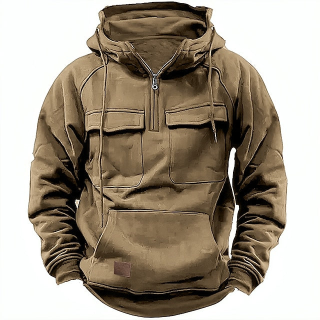 Michel™ - Weicher Wollpullover mit Zipper für den Winter