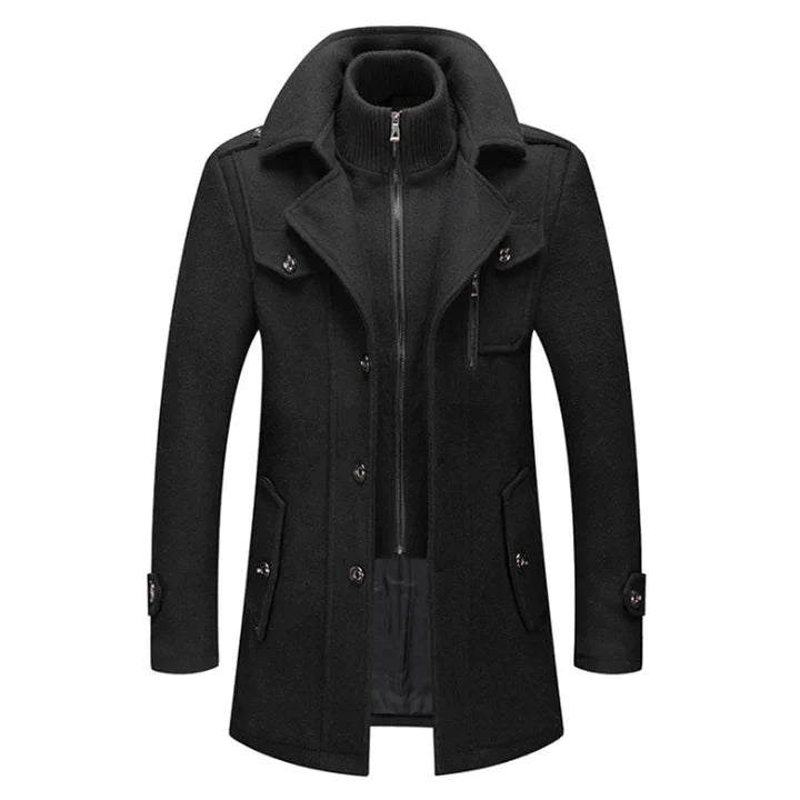 Krohn-e | Stilvolle Woll Jacke Modern