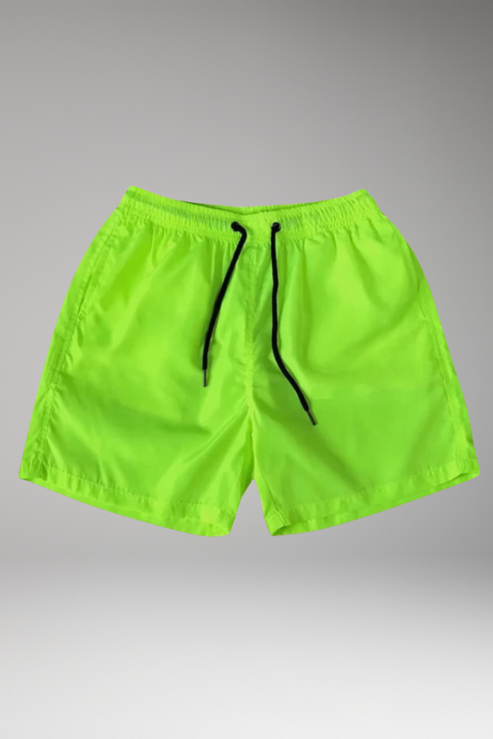 KROHN-E Herren Casual Shorts Kordelzug Relaxed-Fit Sommer