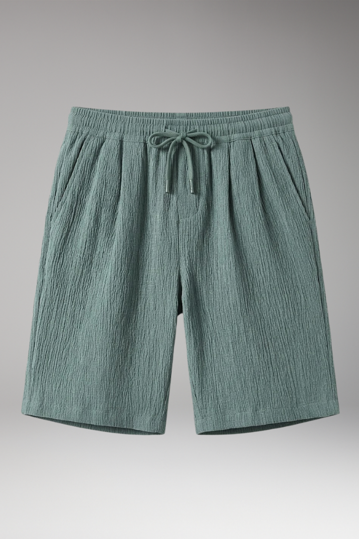 Men’s Summer Shorts with Drawstring Waistband and Side Pockets - Street-Wave