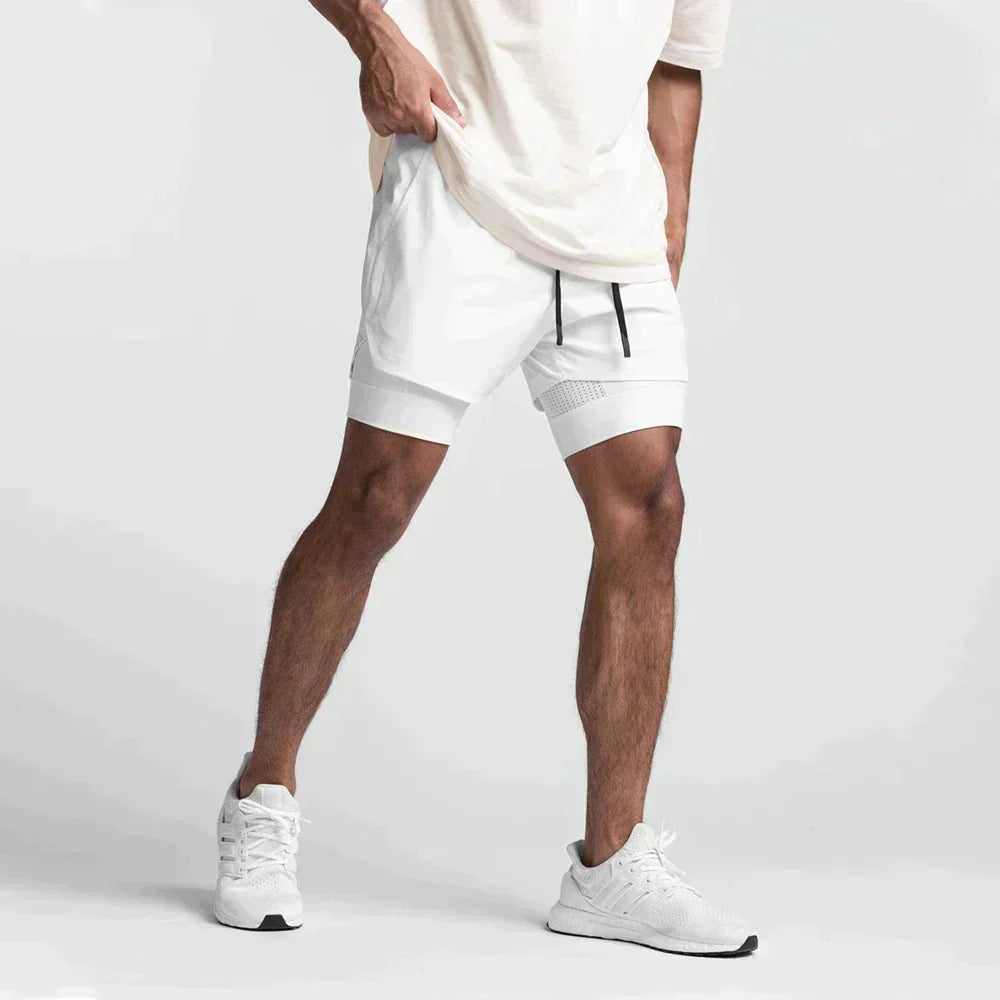 Bequeme und flexible Fitness-Shorts für Herren