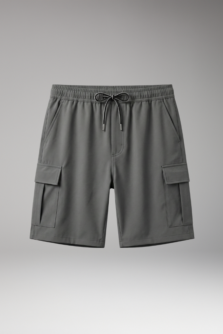Men’s Shorts with Drawstring Waistband and Side Pockets - Street-Wave