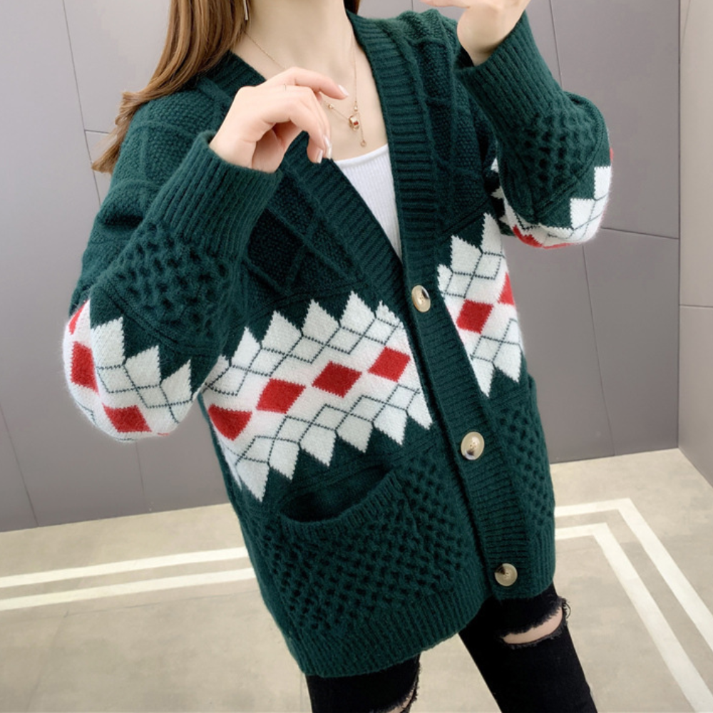 Elegante Strickweste für Damen im Marilyn-Stil