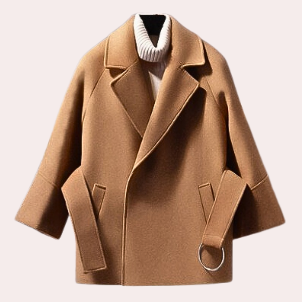 Krohn-e | Sophisticated Herbstgürtelmantel für Damen