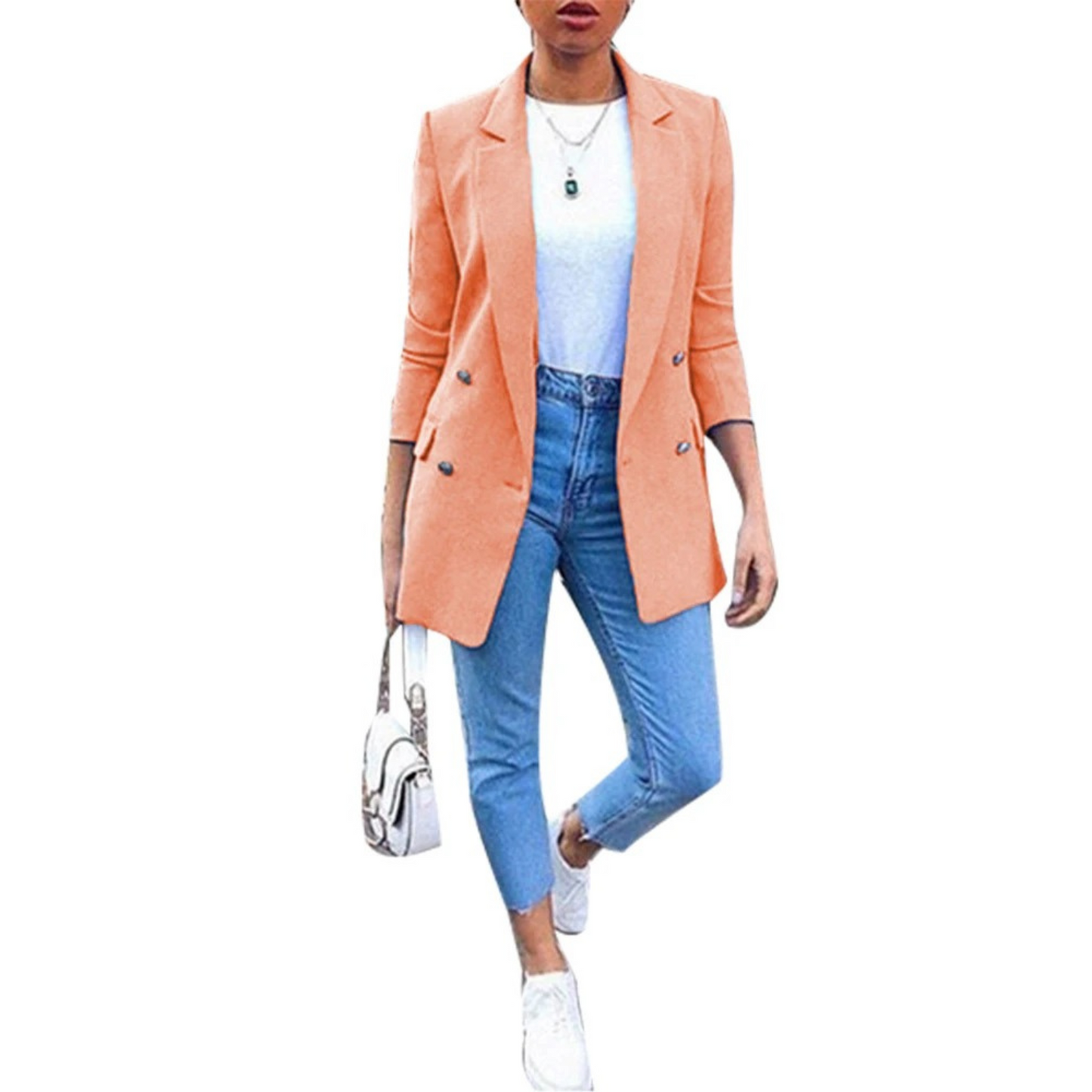 Krohn-e | Stylischer Mid-Length Damenblazer