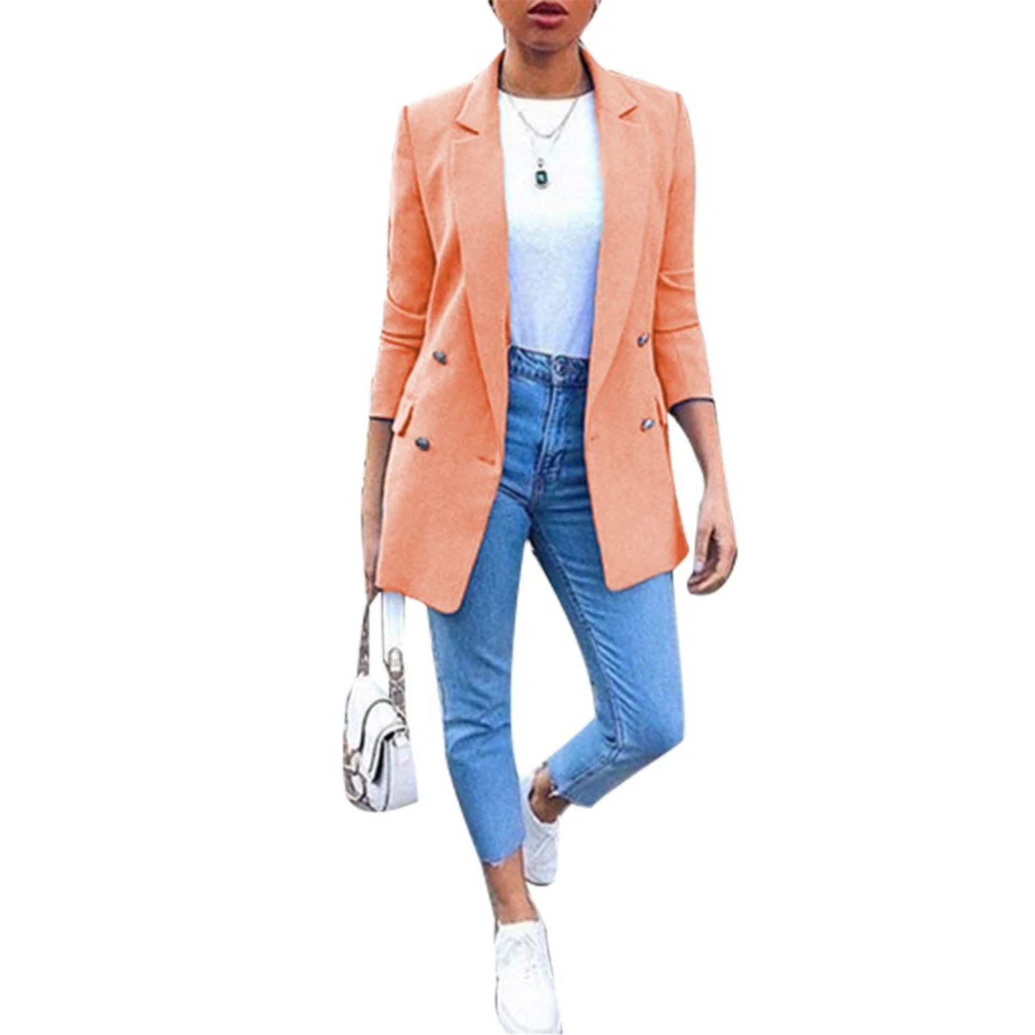 Krohn-e | Stylischer Mid-Length Damenblazer