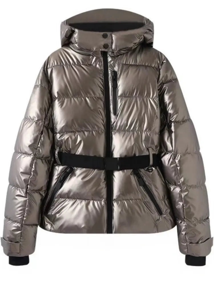 Krohn-e | Modische Skijacke mit Taillenbund