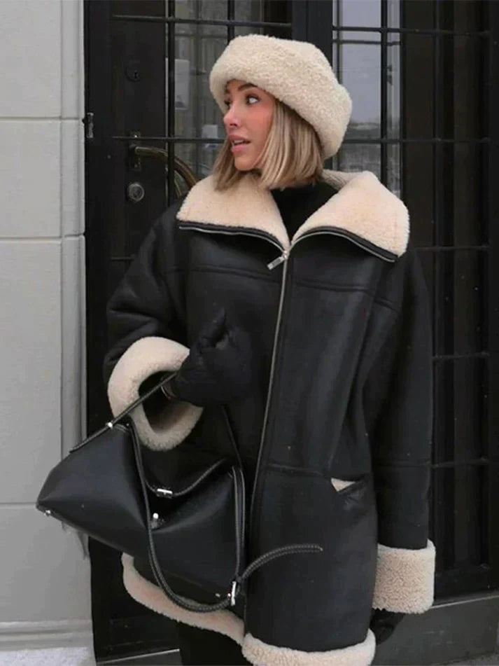 Krohn-e | Fleece-Jacke für Damen Winter