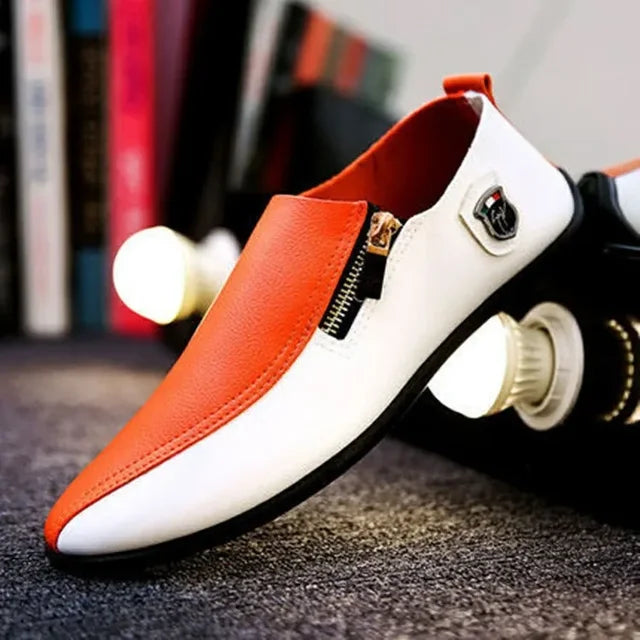 Stylish Men's Urban Leather Slippers