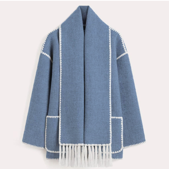 Krohn-e | Blendenjacke - elegante oversized Damenwinteroberbekleidung