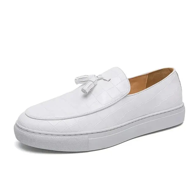 Modische Lederschuhe für Jugendliche mit niedriger Schafthöhe