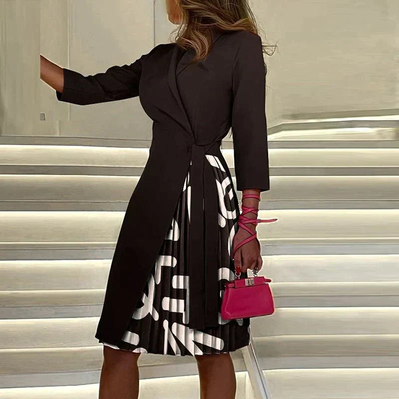 Elegantes Blazerkleid von Avelena mit Reverskragen