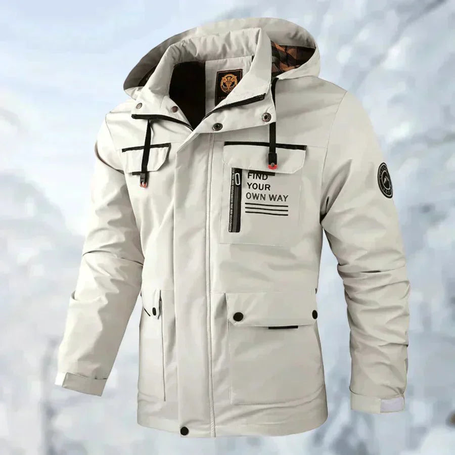 Komfortable, wind- und wasserdichte Outdoorjacke von Müller