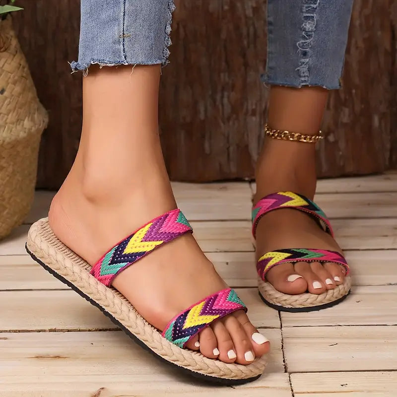 Carina: Sandalen mit Doppelriemen