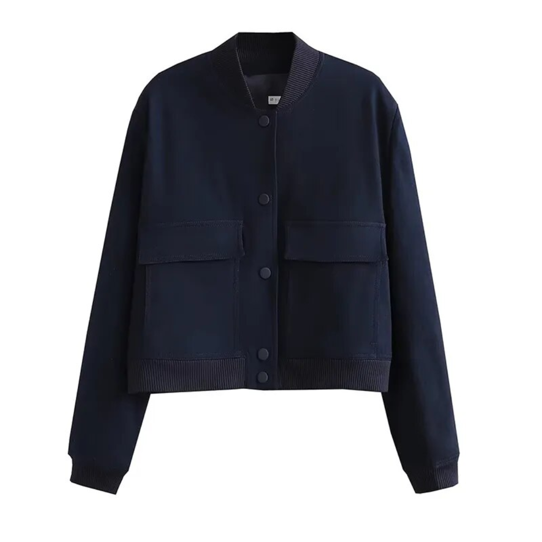 Krohn-e | Gekürzte Varsity Jacke - Stilvoll & Lässig