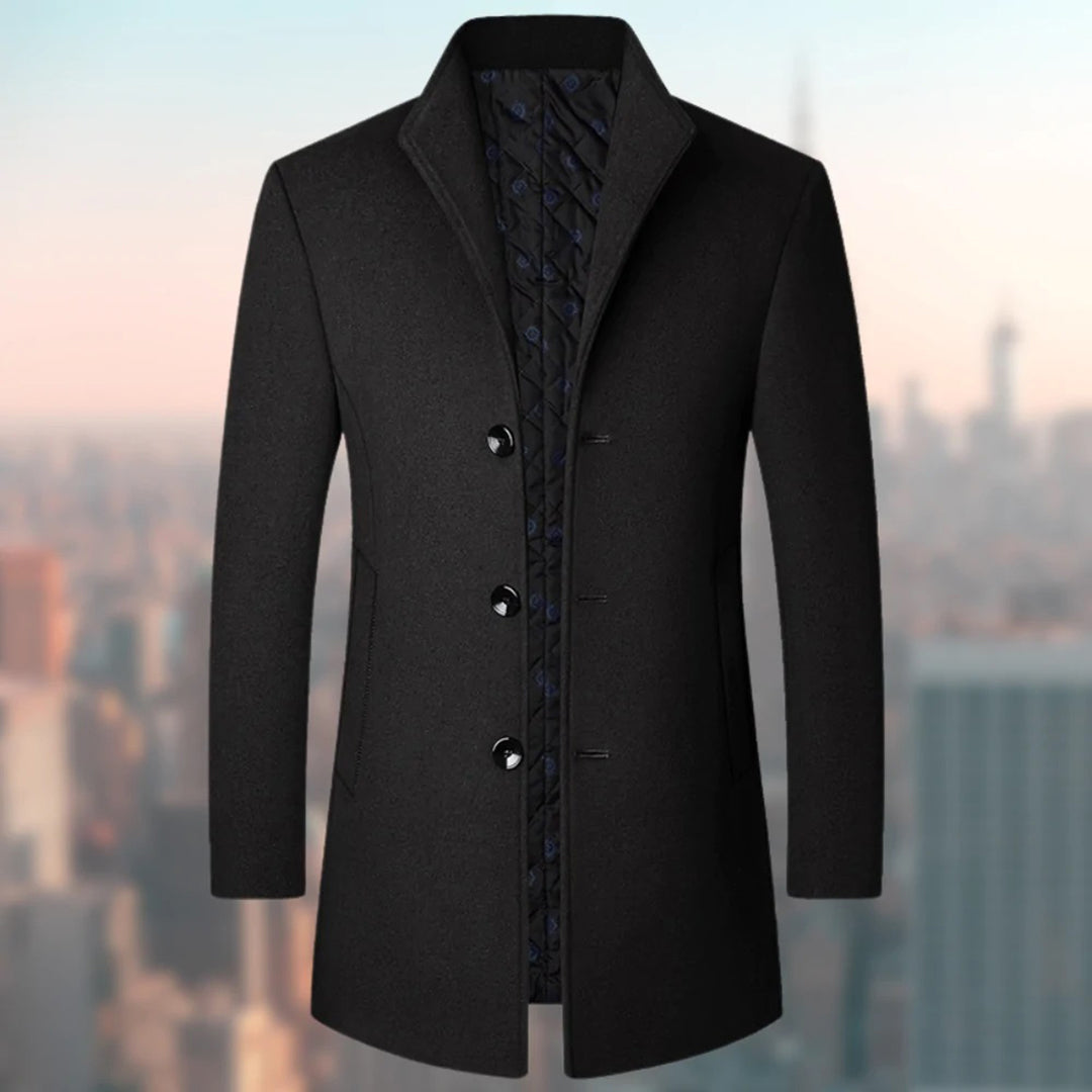 Mäntel für Herren - Elegantes langes Modell NIKOLAOS