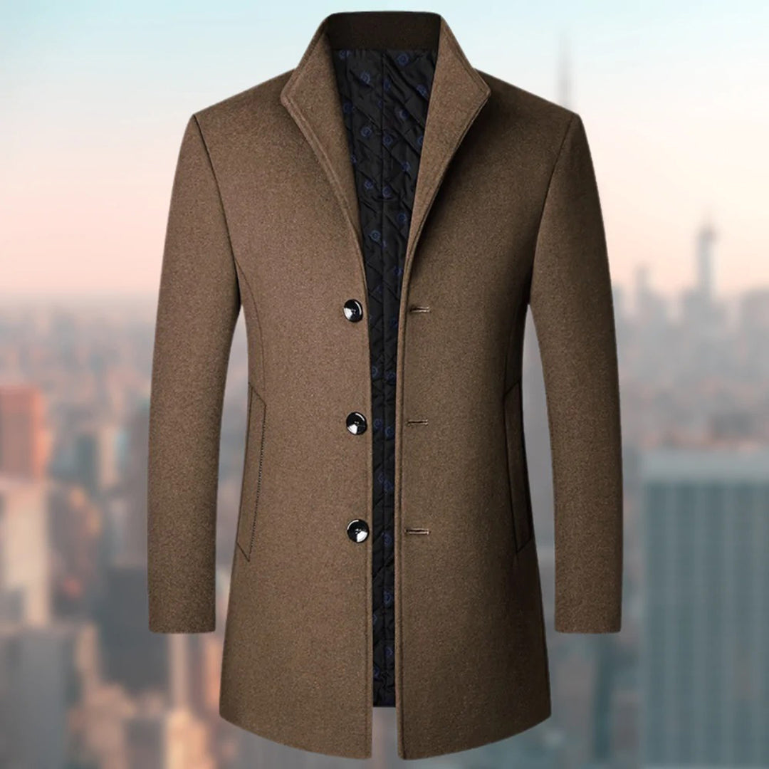 Mäntel für Herren - Elegantes langes Modell NIKOLAOS