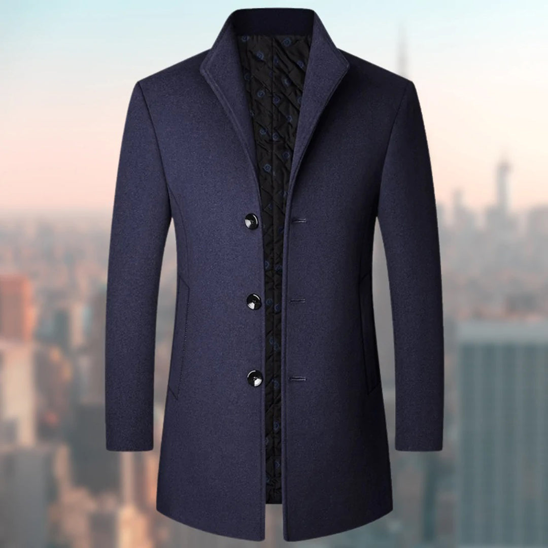 Mäntel für Herren - Elegantes langes Modell NIKOLAOS