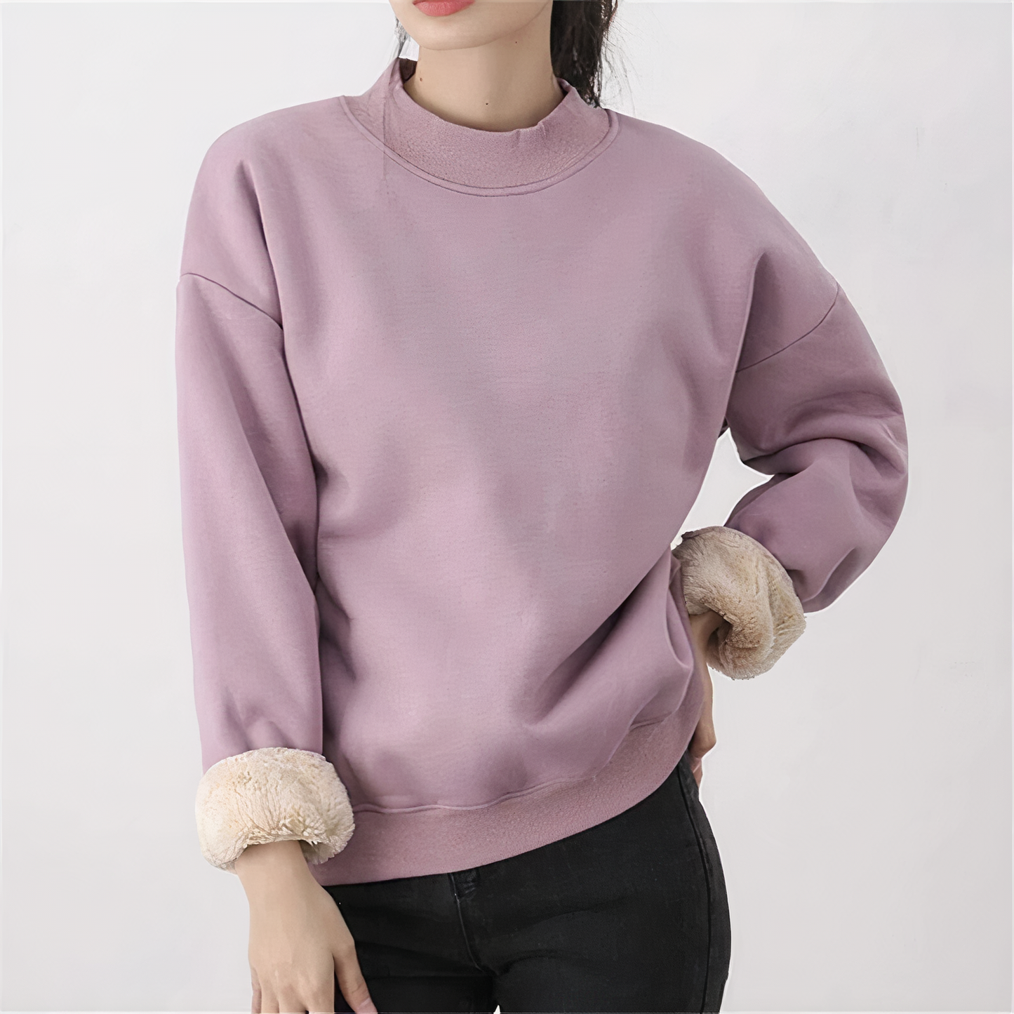 Noelle Winter Fleece Pullover