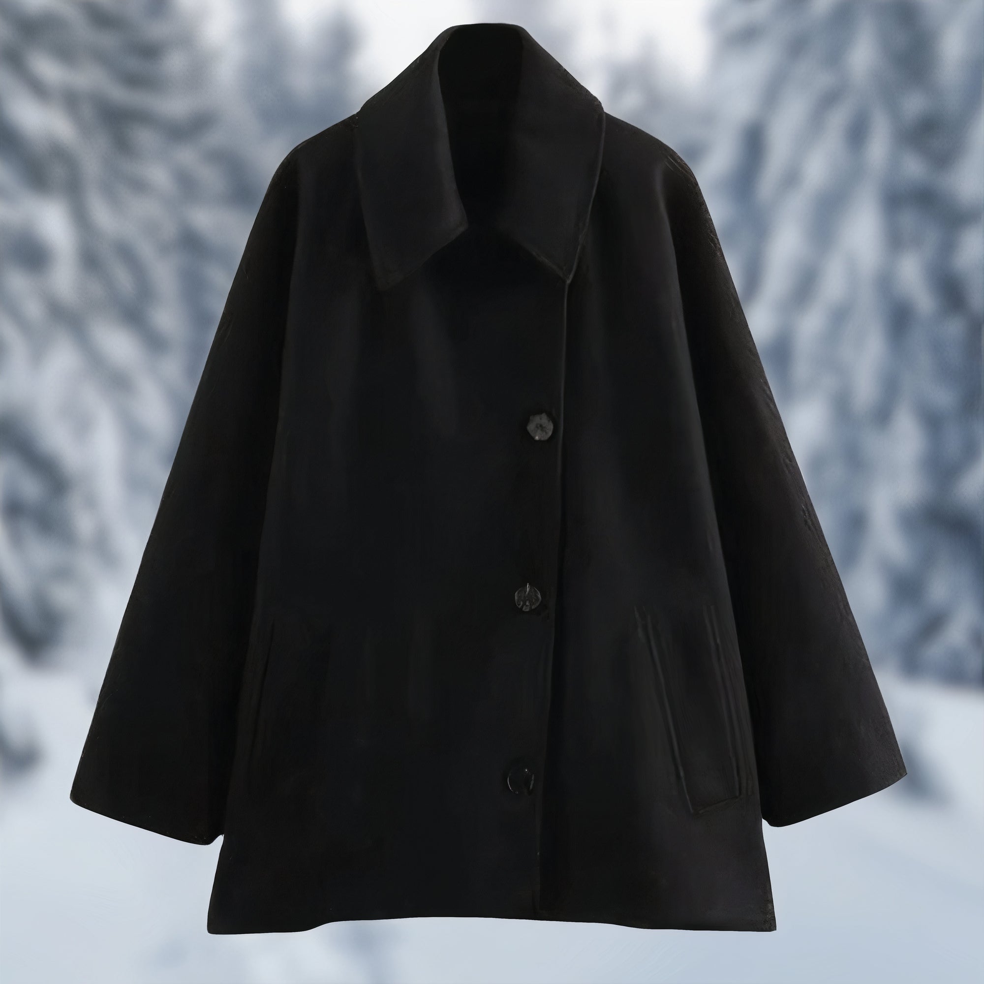 Relaxed Women's Winter Coat - Noor