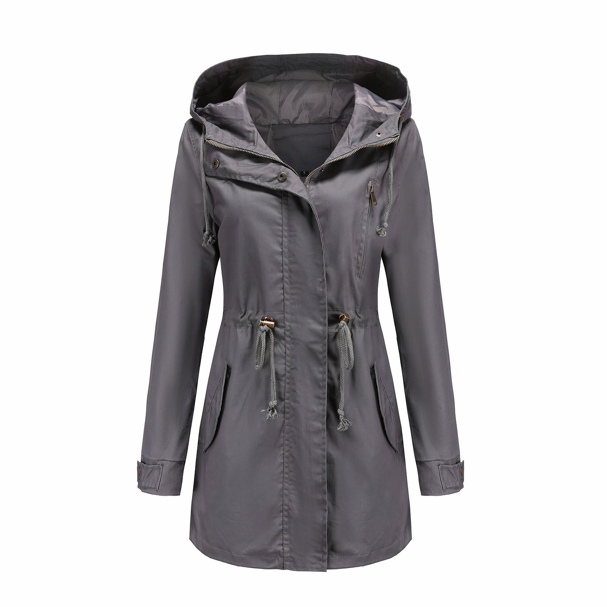 Krohn-e | Damen Windbreaker Trenchcoat